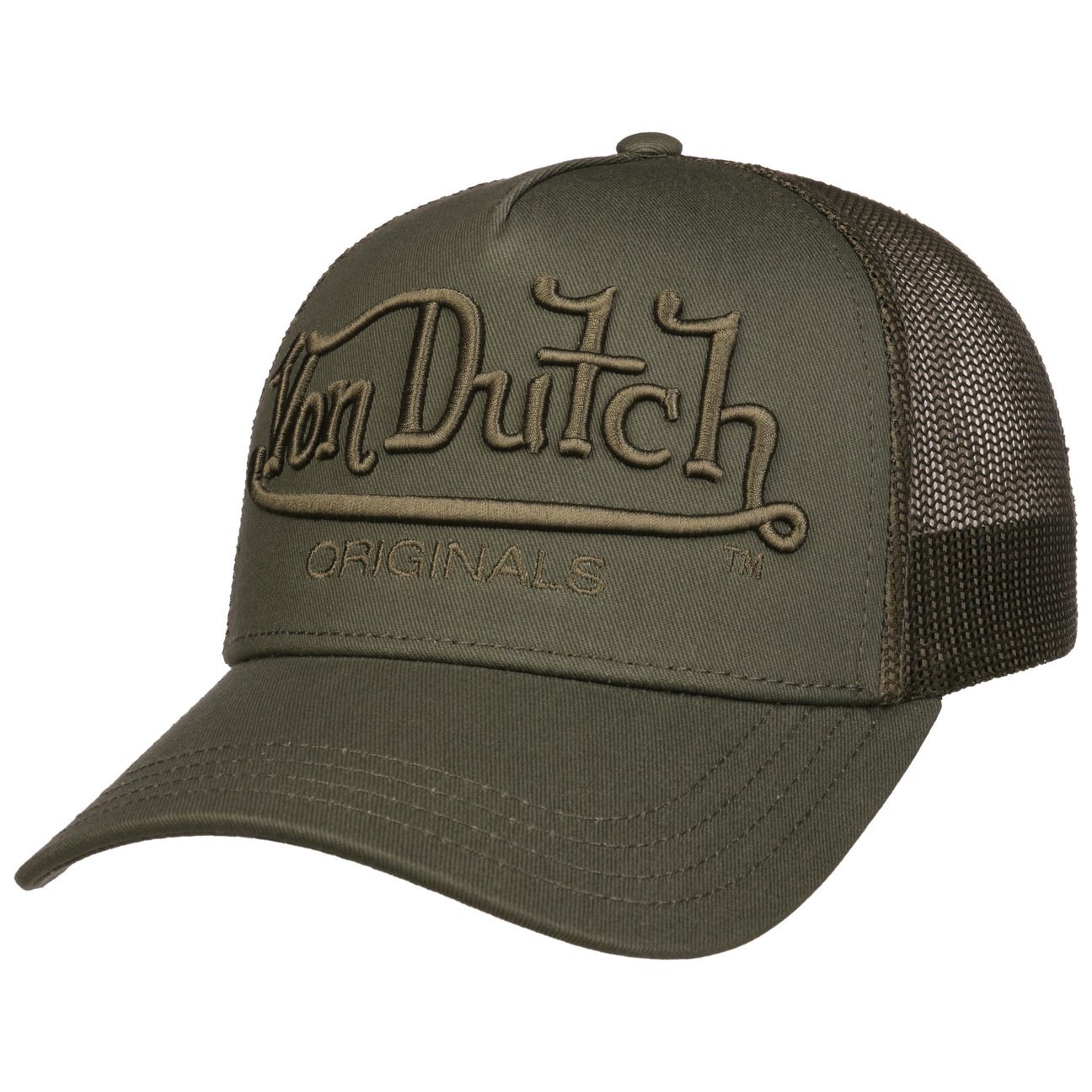 Von Dutch Khaki Czapka Trucker Originals By