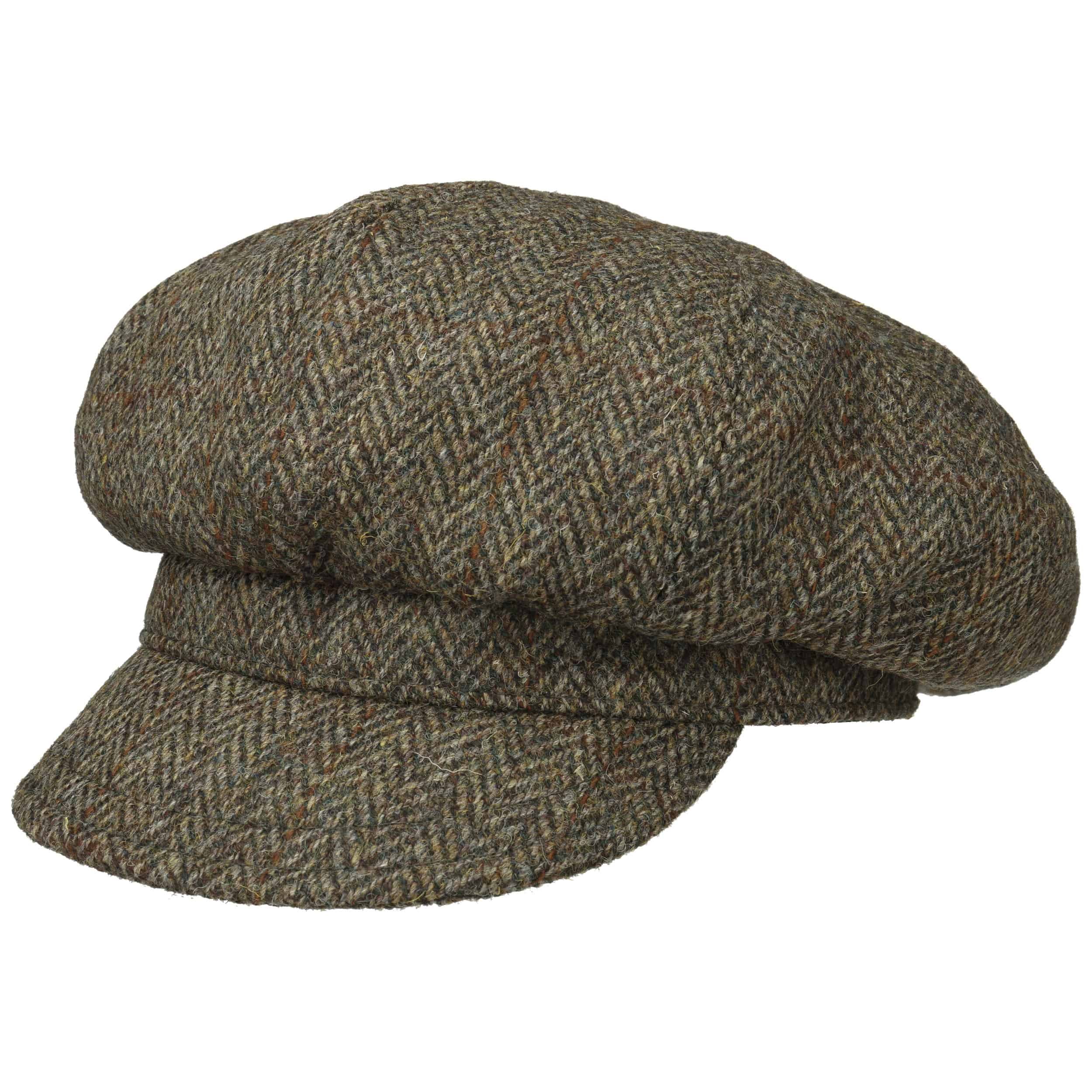 harris tweed newsboy cap