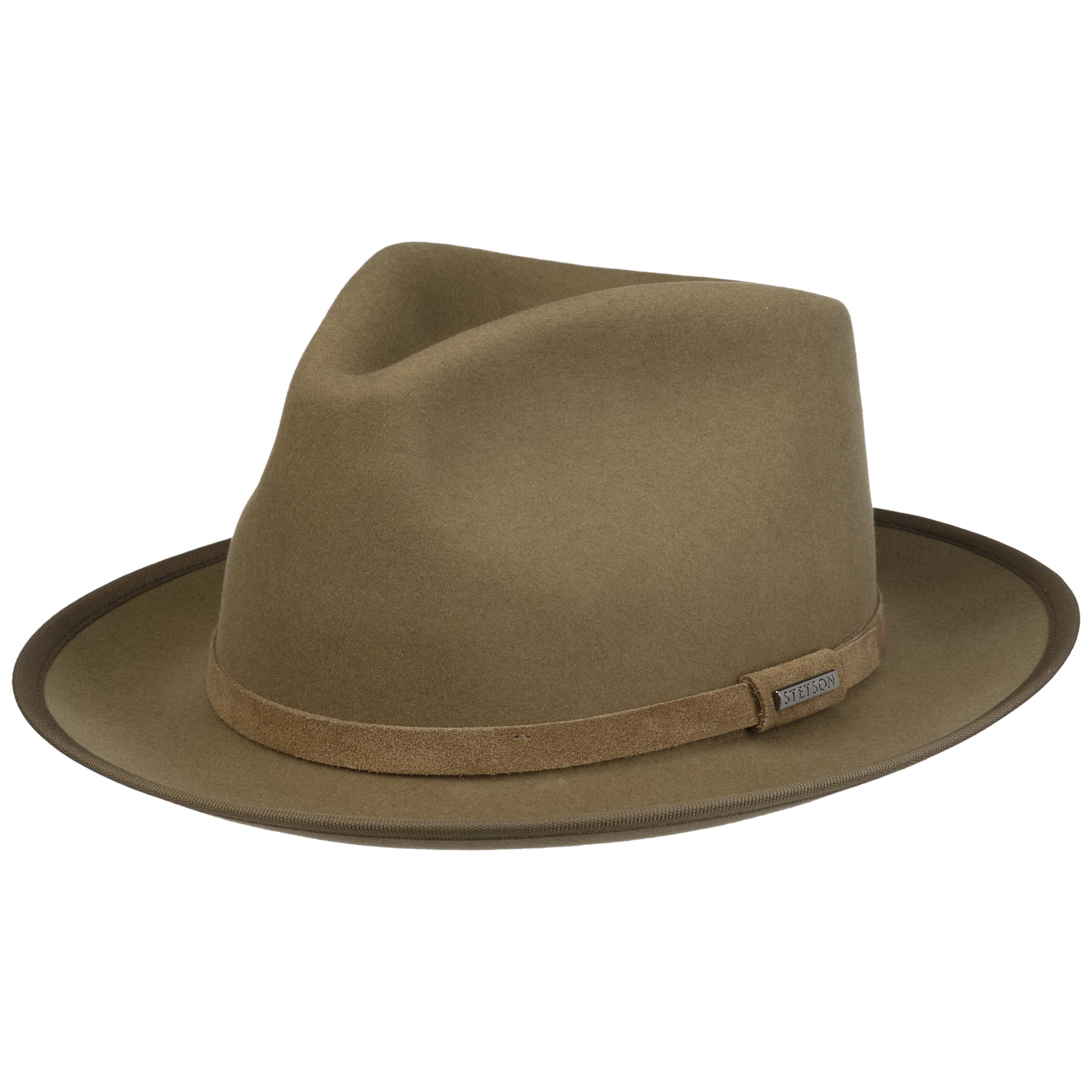 新品 STETSON RABBIT FUR FEDORA SH401 L(59) ステットソン フェルトハット RABBIT FUR FEDORA（ラビット