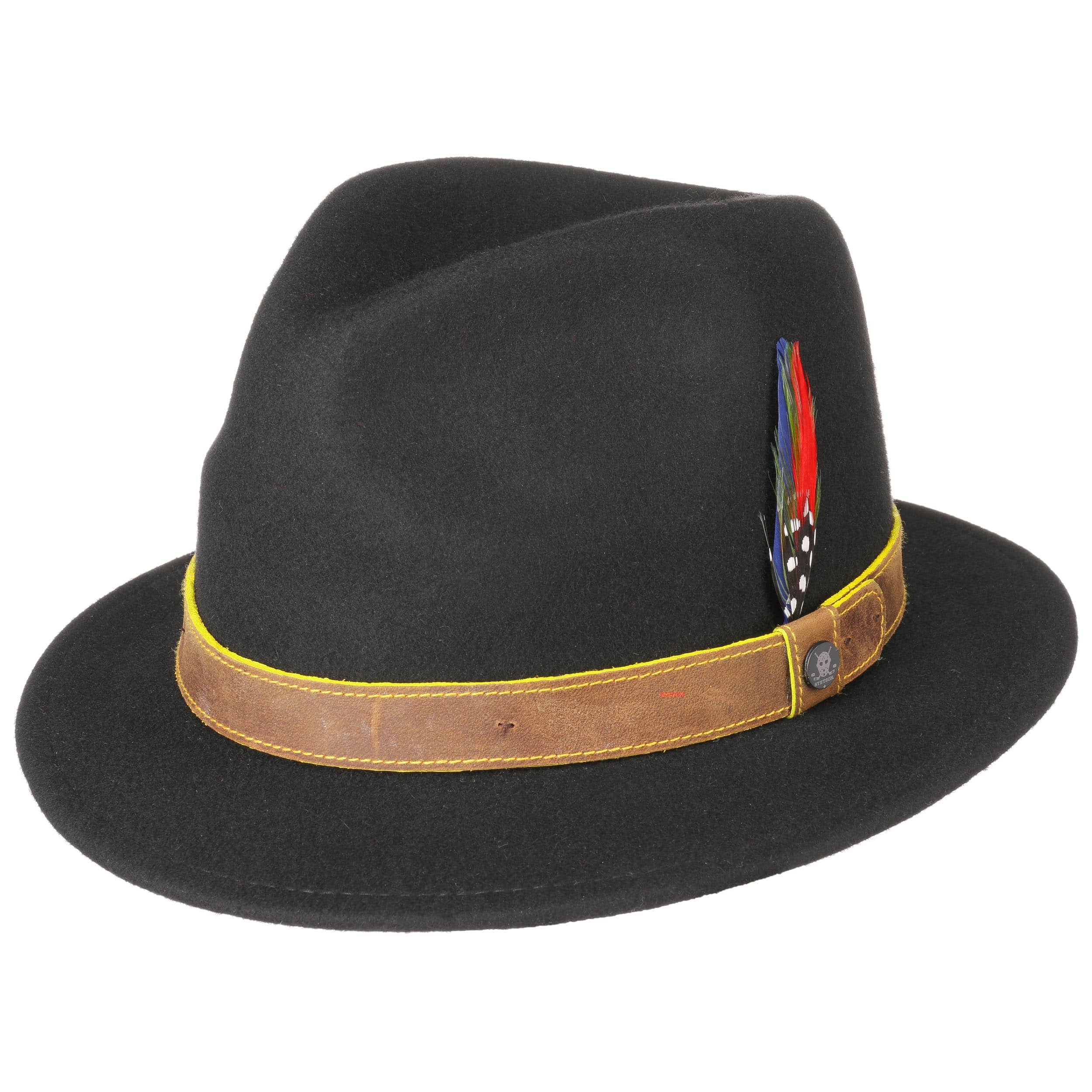 Kapelusz z Filcu Wełnianego Delane by Stetson 355,95 zł Kapelusz Stetson Penn wełniany czarny