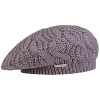 Beret z Dzianiny Uni by Seeberger - 146,95 zł