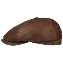 Brooklin Leather Flat Cap by Stetson - 646,95 zł