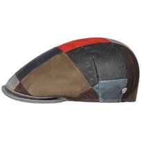 Capri Bic Leather Patchwork Flat Cap by Lierys - 610,95 zł