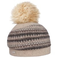 Czapka Milled Wool Faux Fur Pom by Seeberger - 563,95 zł