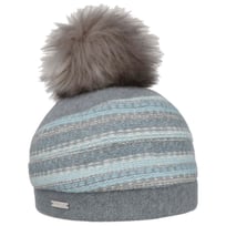 Czapka Milled Wool Faux Fur Pom by Seeberger - 567,95 zł