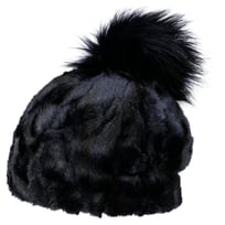 Czapka z Pomponem Fake Fur by Gebeana - 381,95 zł