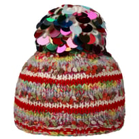 Czapka z Pomponem Loresa Paillettes by GREVI - 563,95 zł