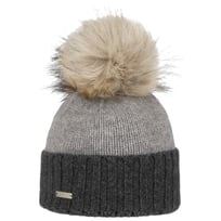 Czapka z Pomponem Twotone Kaszmir by Seeberger - 516,95 zł