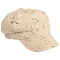 Flowers Linen Newsboy Cap by Lipodo - 145,95 zł