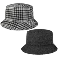 Kapelusz Dwustronny Small Checks Bucket by Lipodo - 102,95 zł