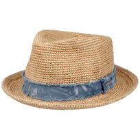 Kapelusz Słomkowy Crochet Rafia Fedora by Stetson - 516,95 zł