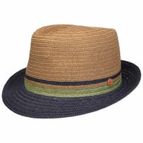 Kapelusz Słomkowy Tricolour Trilby by Mayser - 425,95 zł