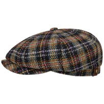 Kaszkiet Hatteras Check Harris Tweed by Stetson - 602,95 zł