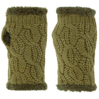 Mitenki z Dzianiny Cable Knit by Seeberger - 146,95 zł