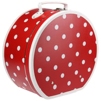 Skrzynka na Kapelusz Czerwony Dots by Lierys - 378,95 zł