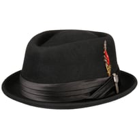 Stout Pork Pie Wool Felt Hat by Brixton - 331,95 zł