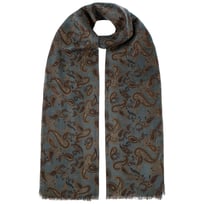 Szalik Wełniany Belsay Paisley by Stetson - 342,95 zł