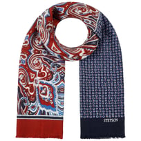 Szalik Wełniany Four Colours Paisley by Stetson - 299,95 zł