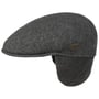 Kaszkiet 504 z Nausznikami by Kangol antracytowy