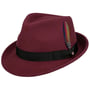 Kapelusz Filcowy Elkader Trilby by Stetson malinowy