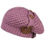 Beret z Dzianiny Nelly by Chillouts liliowy