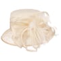 Myra Sinamay Occasion Hat by McBURN kremowobiały
