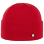 Czapka z Mankietem Giro Cotton by Lierys ciemnoczerwony