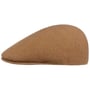 Seamless Wool Gatsby 507 Flat Cap by Kangol beżowy