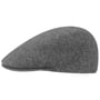 Seamless Wool Gatsby 507 Flat Cap by Kangol antracytowy