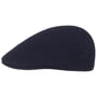 Seamless Wool Gatsby 507 Flat Cap by Kangol niebieski