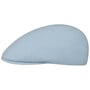 Seamless Wool Gatsby 507 Flat Cap by Kangol jasnoniebieski