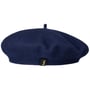 Wool Beret by Borsalino ciemnoniebieski