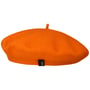 Wool Beret by Borsalino pomarańczowy
