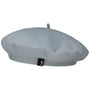 Wool Beret by Borsalino niebieski gołębi