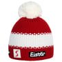 Austria Bobble Hat by Eisbär biały