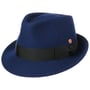 Classico Trilby Hat by Mayser ciemnoniebieski