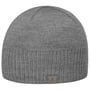 Czapka Beanie Fine Rip Merino by Lierys szary