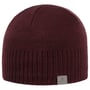Czapka Beanie Fine Rip Merino by Lierys bordowy