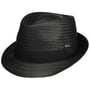 Kapelusz Słomkowy Málaga Trilby by Lipodo czarny