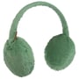 Plush Faux Fur Ear Warmers by Barts zielony