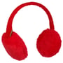 Plush Faux Fur Ear Warmers by Barts czerwony
