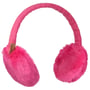 Plush Faux Fur Ear Warmers by Barts intensywny róż