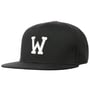 Czapka Snapback Letter W czarny