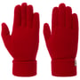 Knit Gloves with Cashmere by Roeckl ciemnoczerwony
