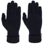 Knit Gloves with Cashmere by Roeckl ciemnoniebieski