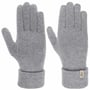 Knit Gloves with Cashmere by Roeckl jasnoszary