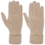 Knit Gloves with Cashmere by Roeckl jasnobeżowy