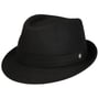 Kapelusz Trilby Aneb Virgin Wool by Lierys czarny