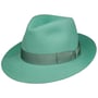 Kapelusz Fedora Męski 50 Gram by Borsalino miętowy