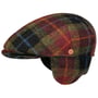 Kaszkiet Simon Harris Tweed by Mayser ciemnoczerwony